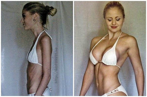 La chica que salió de la anorexia gracias al levantamiento de pesas