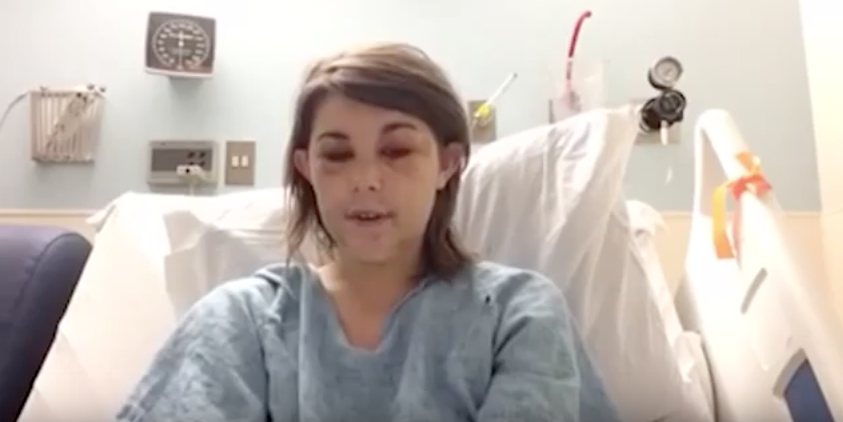 Graba este vídeo después de recibir una paliza de 10 horas