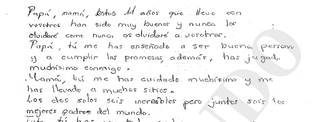 La sobrecogedora carta de un niño de 11 años antes de suicidarse
