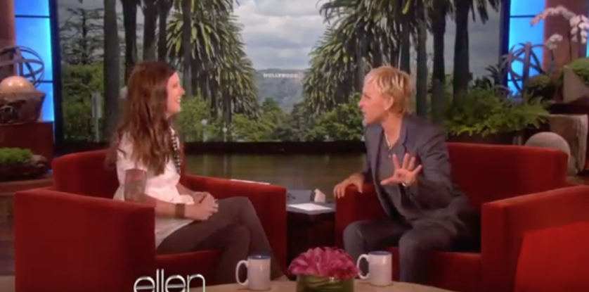 entrevista mujer sorda programa ellen