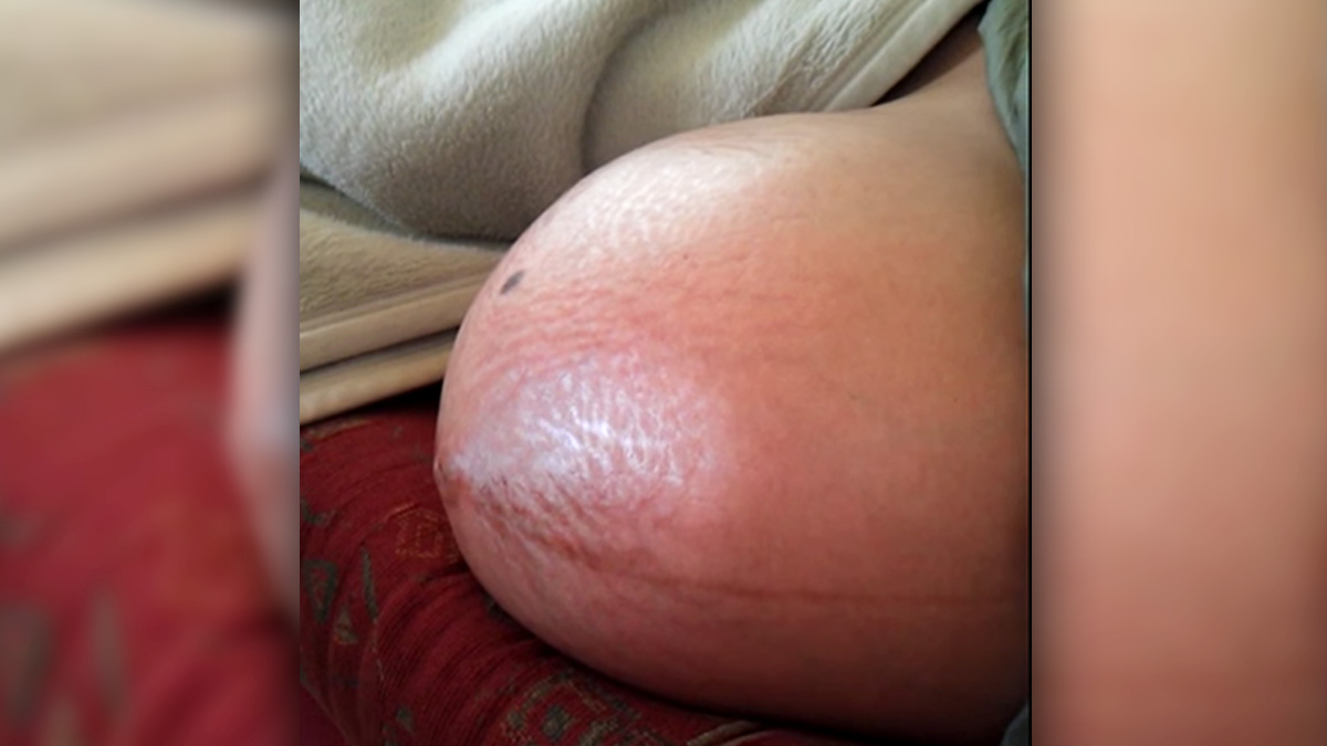 Mira lo que ocurrió cuando grabó la barriga de su mujer embarazada de gemelos