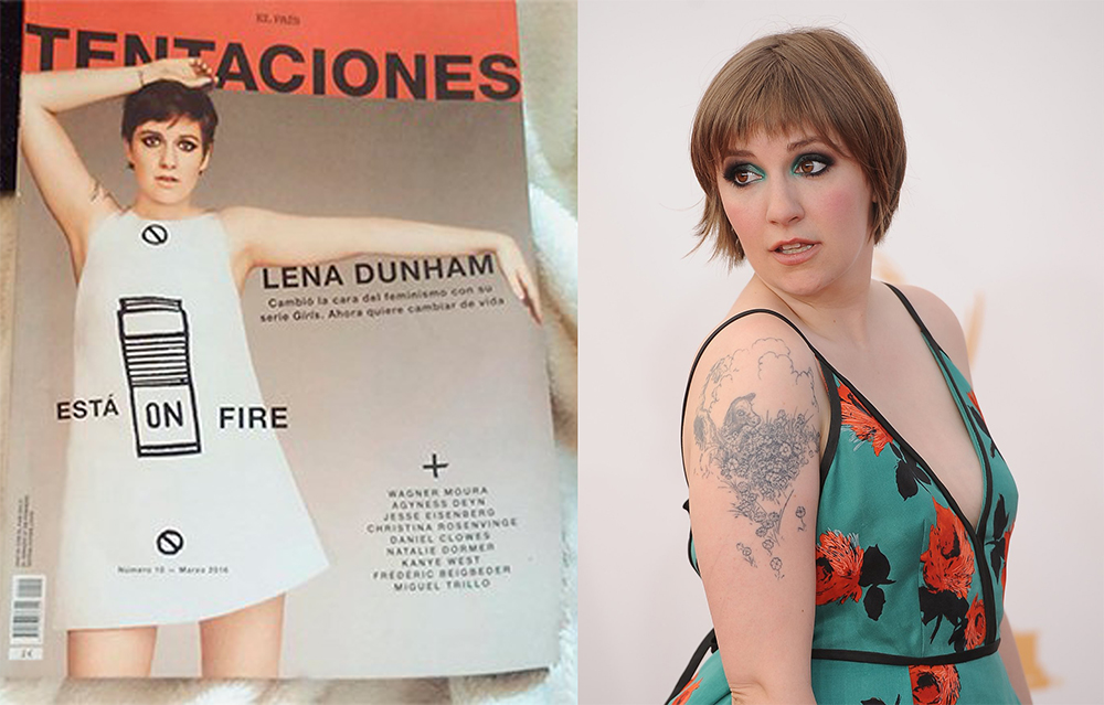 lena dunham tentaciones