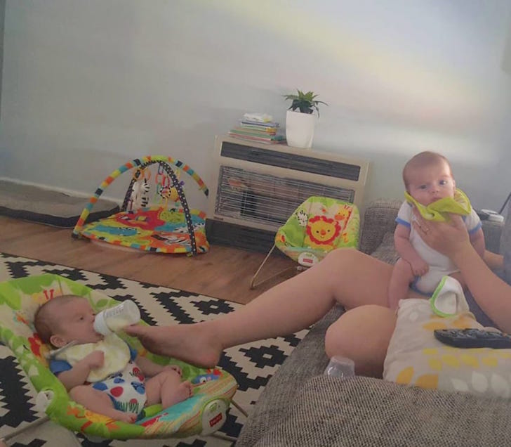 trucos madre de gemelos