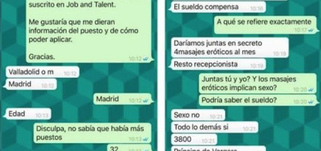 oferta de trabajo fisioterapia