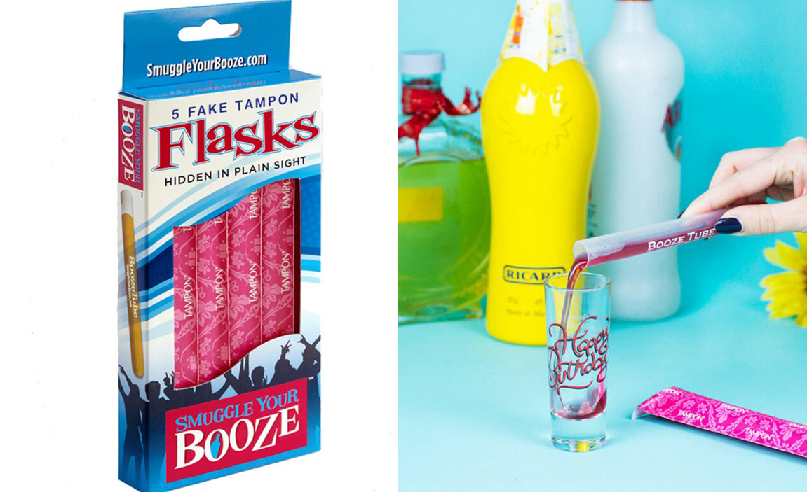 Los tampones falsos para esconder alcohol están de moda Estarguapas