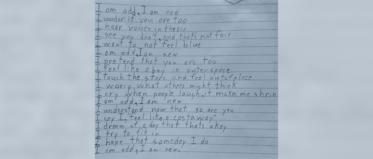 poema niño con asperger