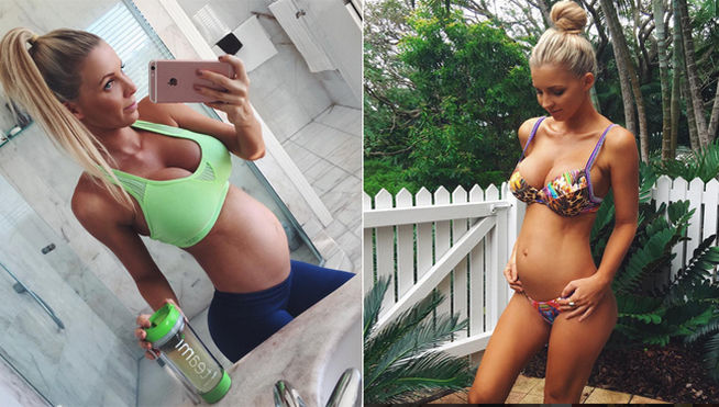 modelo criticada embarazo 