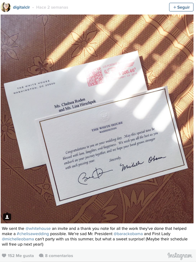 pareja lesbianas escribe a obama