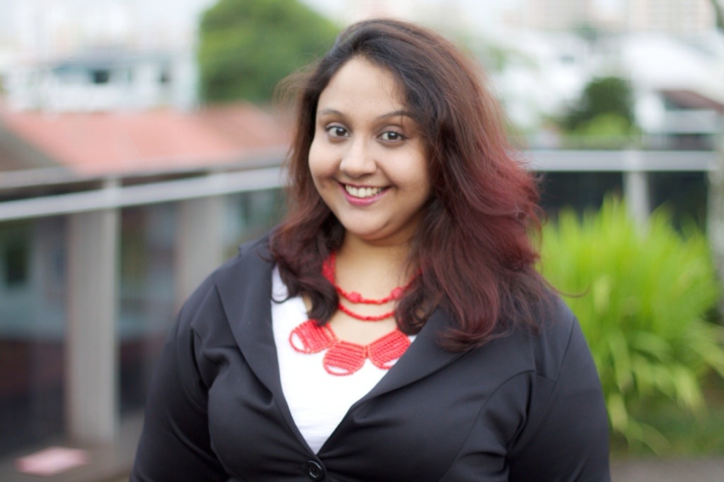 modelo de talla grande Aarti Olivia Dubey