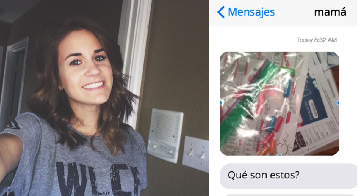 Encontró pastillas en el cajón de su hija, pero nunca esperaba esa explicación