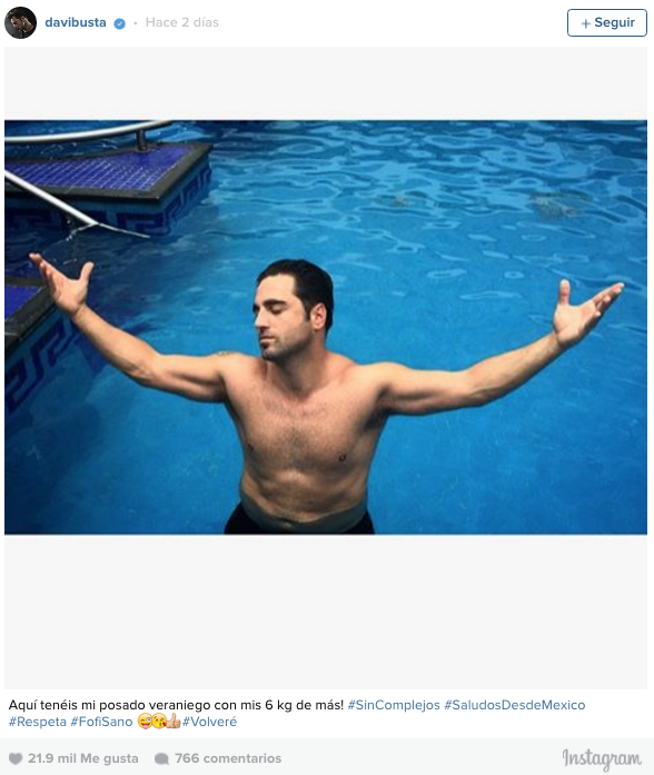 respuesta de david bustamante