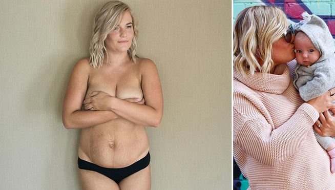 madre bloguera cuerop despues del parto