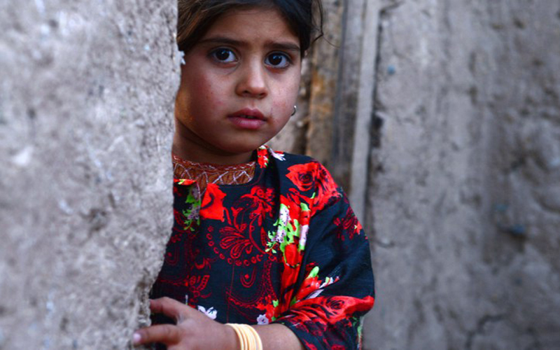 niña afgana casada
