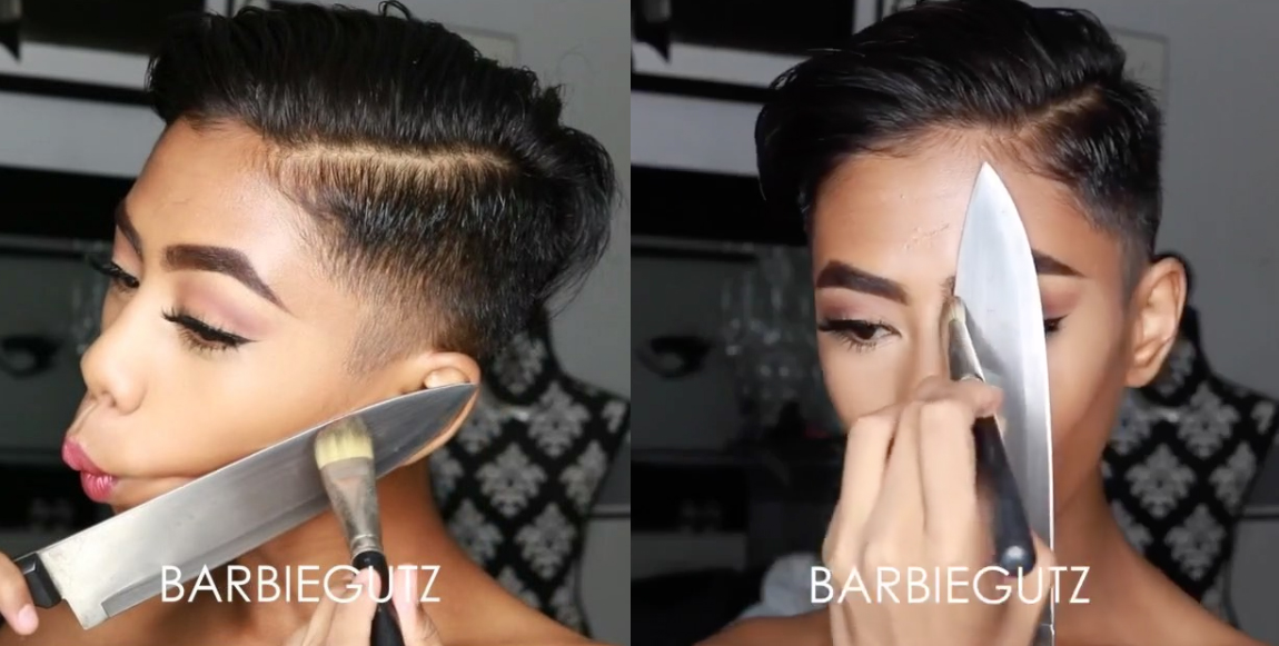 tutorial belleza con cuchillos