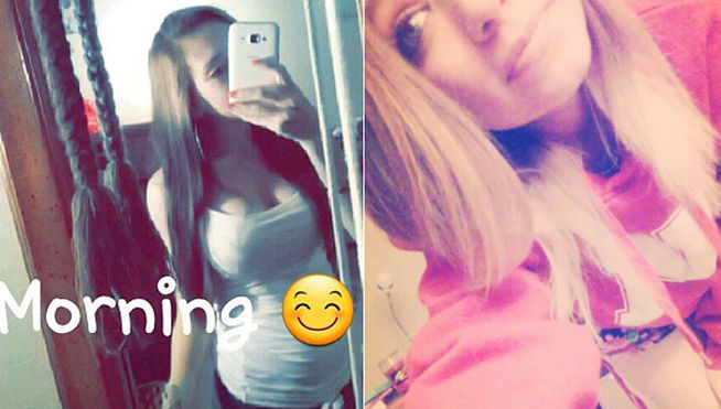 adolescente titra a su bebe por la ventana