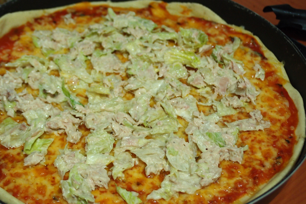 pizza rara lechuga