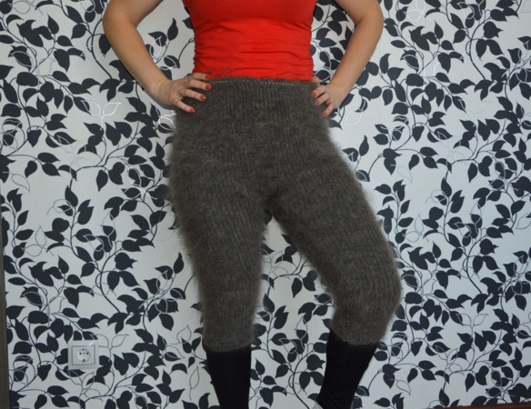 leggins con pelos rusos