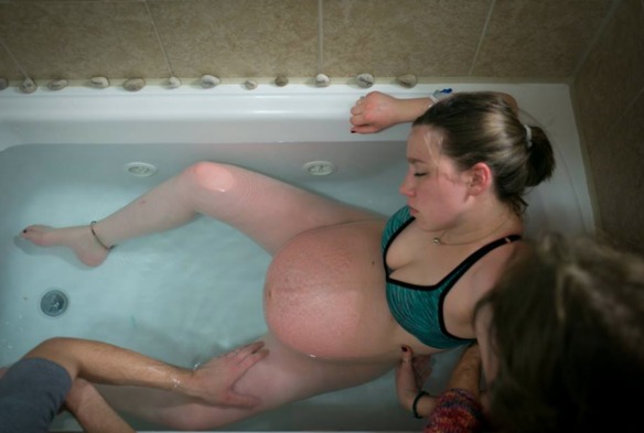 reportaje parto natural gemelos