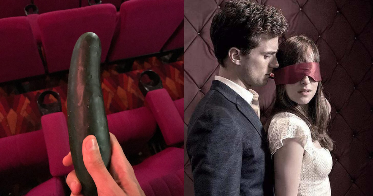 pepino en 50 sombras de grey