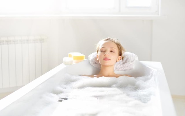 quemar calorias en la bañera