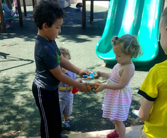 post sobre compartir niños