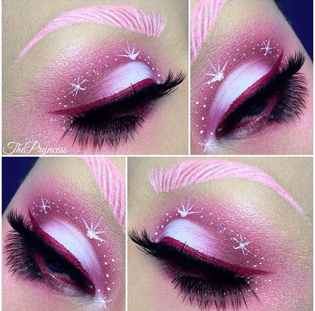 Coronas en los ojos para verte como una reina