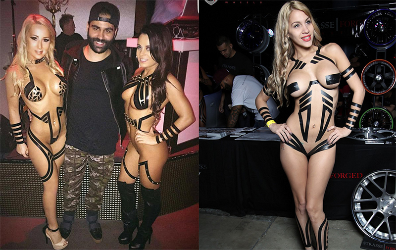 tendencia cinta adhesiva negra