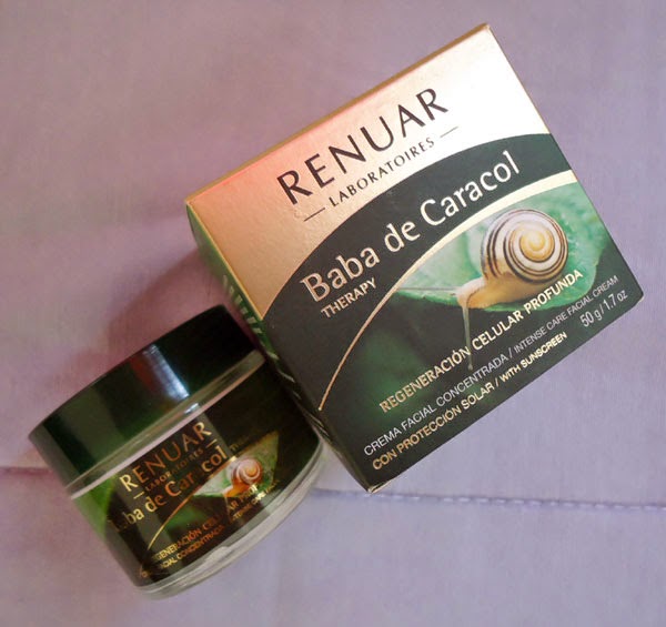 baba de caracol pelo