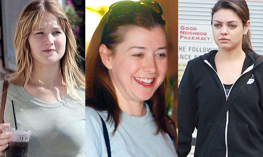 actrices sin maquillaje