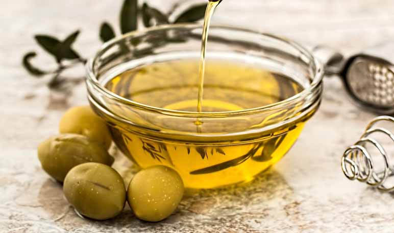 aceite de oliva pestañas