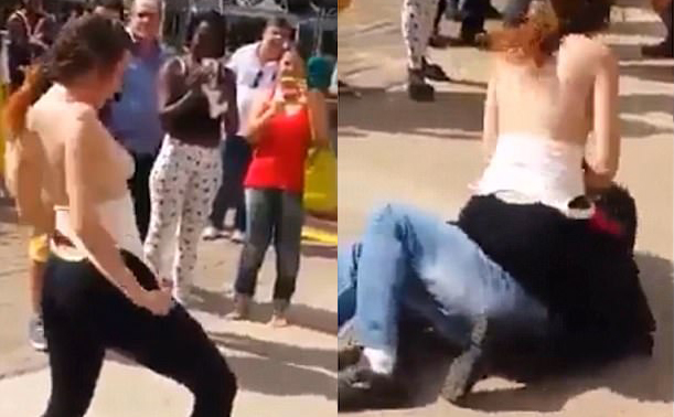 “¿Son pechos lo que quieres?” Así atacó esta mujer a su acosador