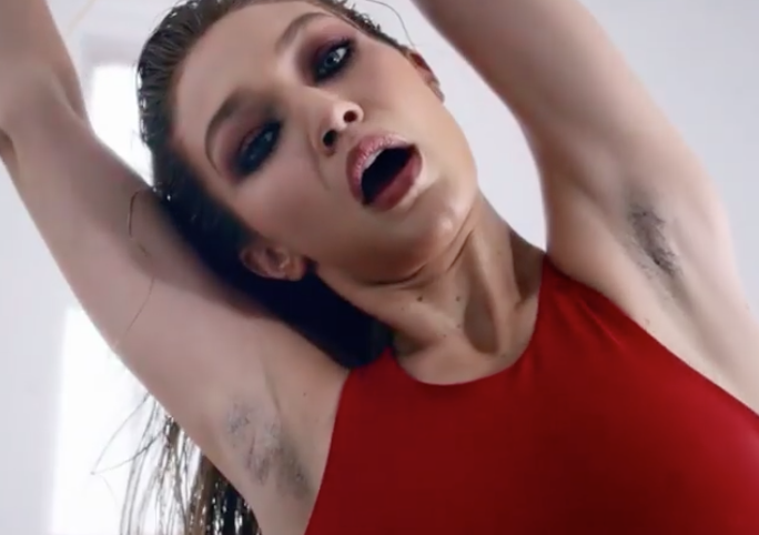 gigi hadid sin depilar