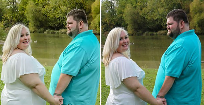 Pide a la fotógrafa de su boda que le devuelva el dinero por adelgazarlos con Photoshop
