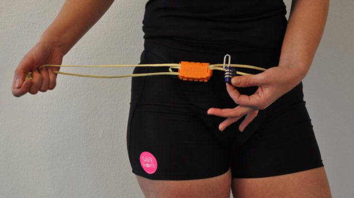 Diseña unos pantalones con un sistema anti violaciones