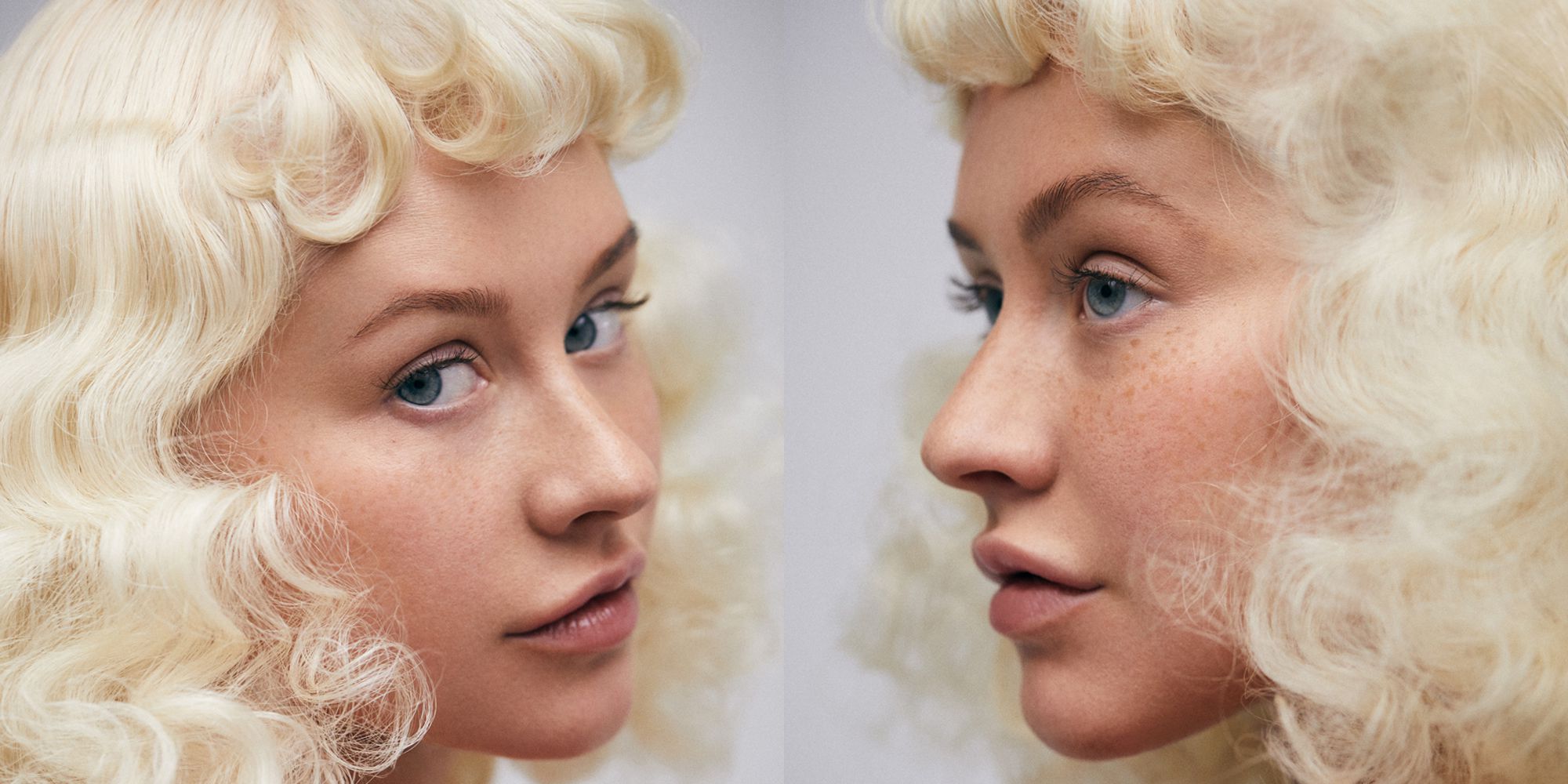 Christina Aguilera reaparece irreconocible sin maquillaje