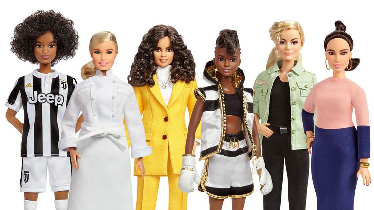 coleccion barbie feministas