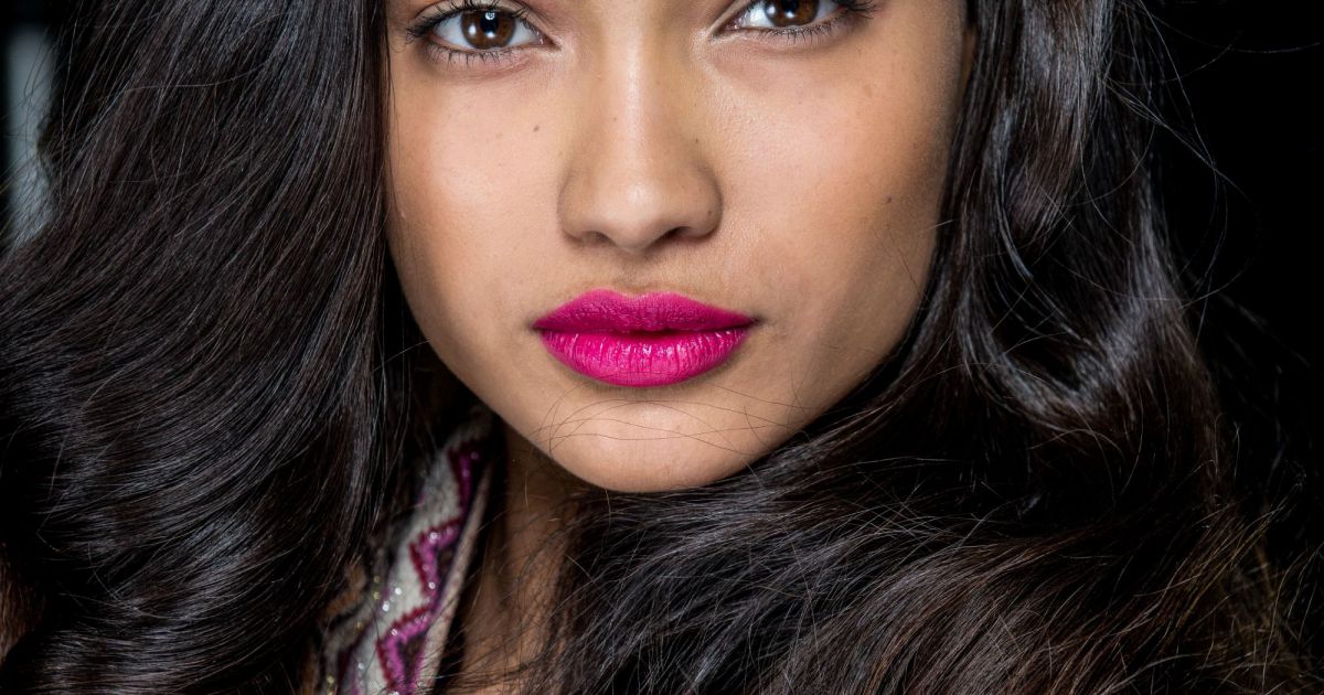 maquillaje labios rosas