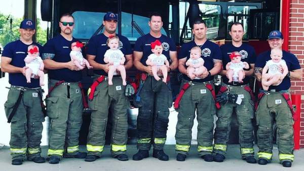bomberos padres a la vez