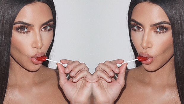 kim kardashian chupachups