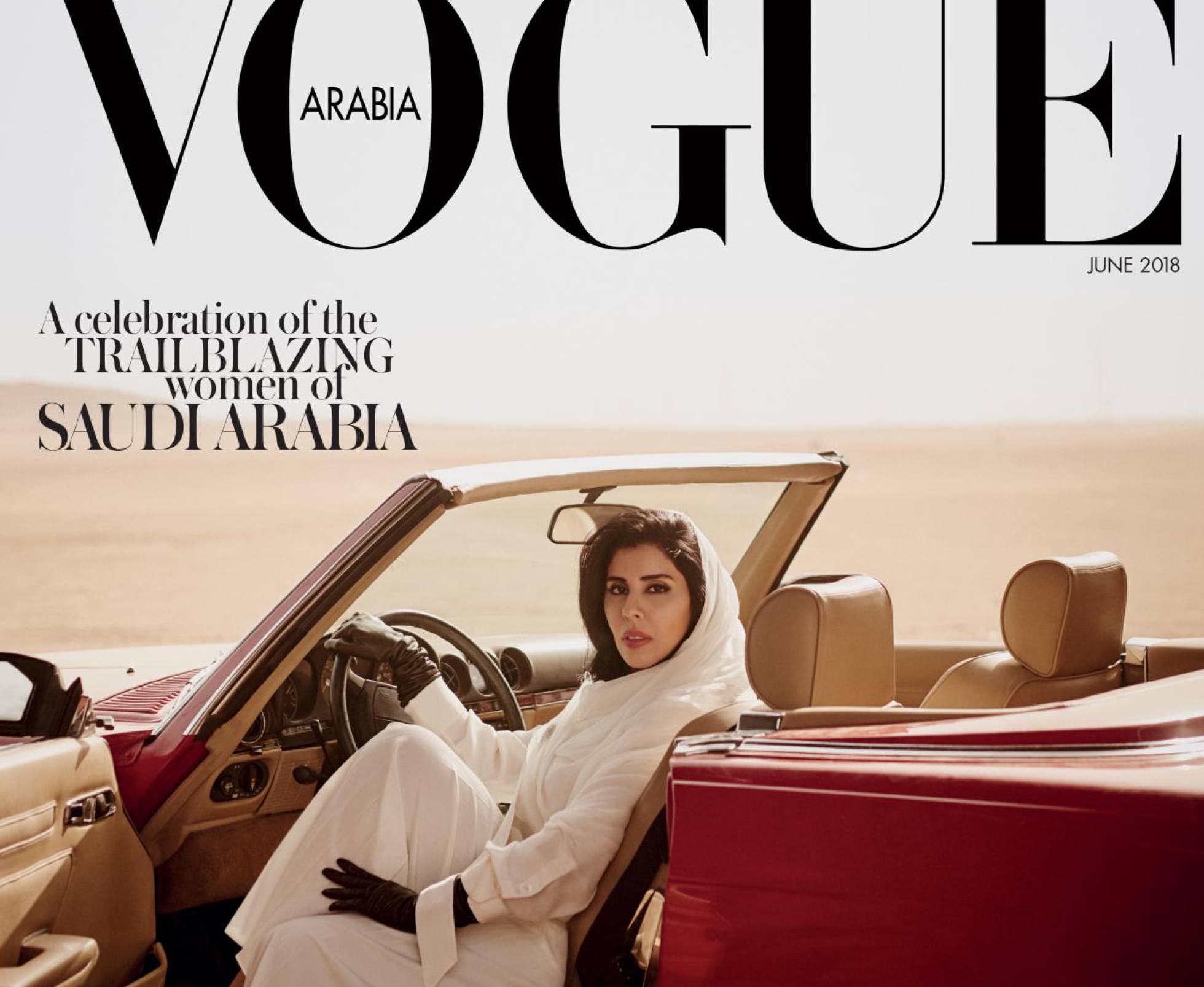 Vogue Arabia la lía parda con mujeres al volante