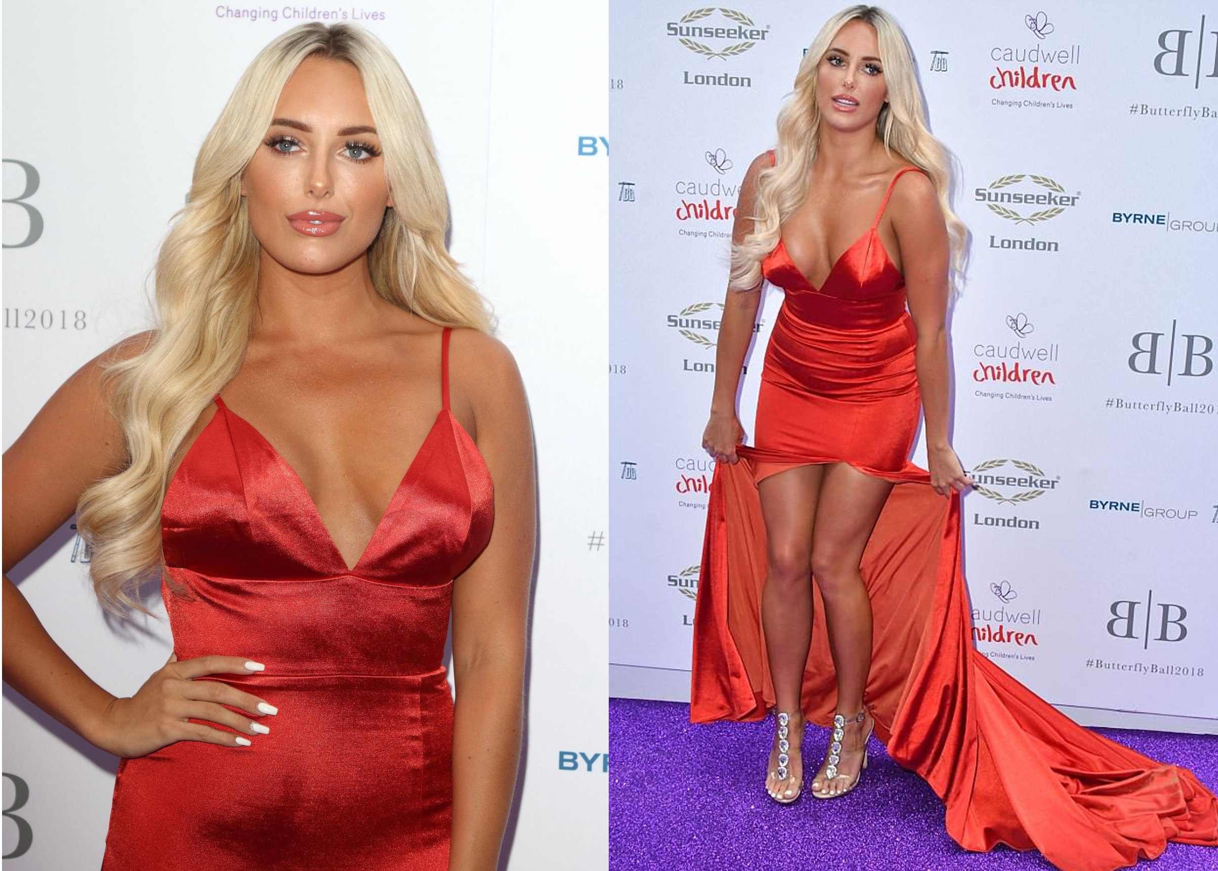 amber turner machas vestido