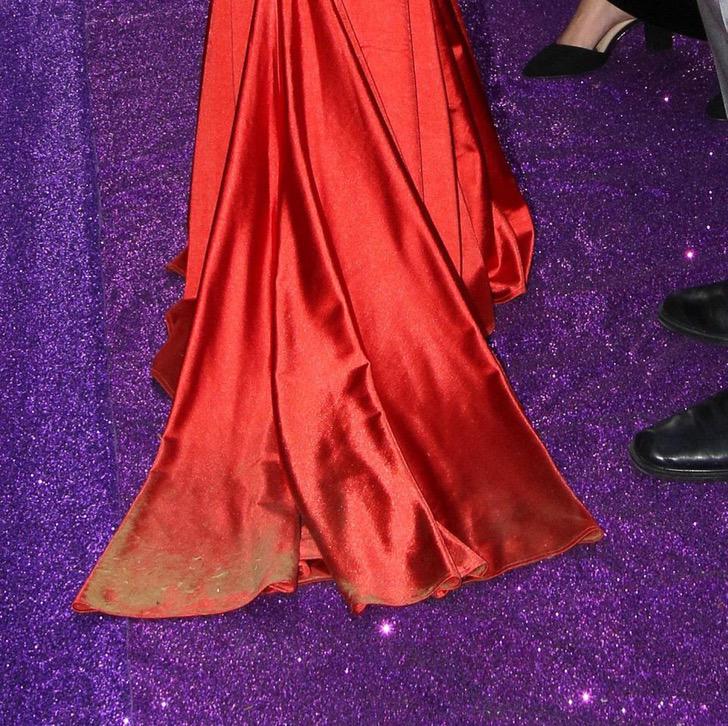 amber turner machas vestido