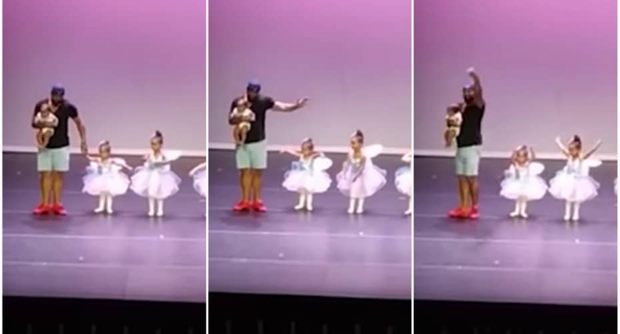 padre baile fin de curso