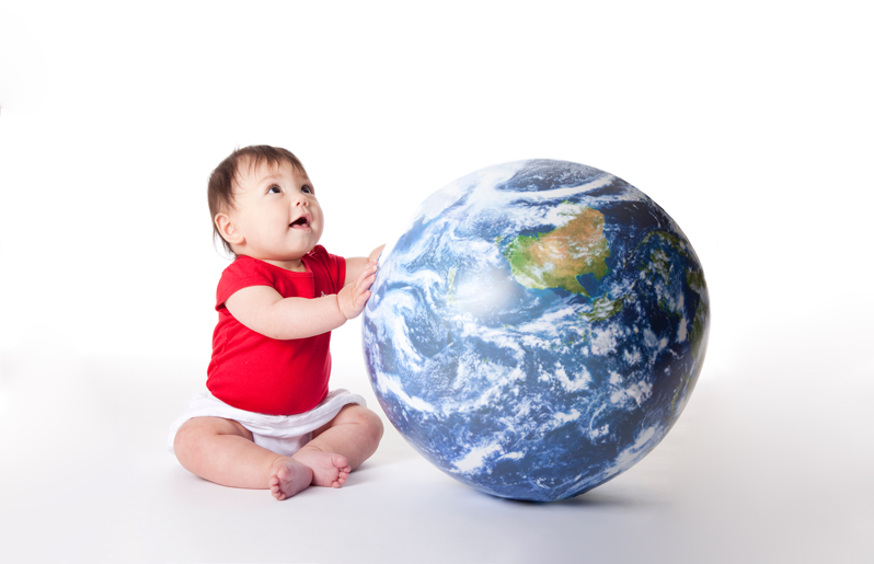 carritos de bebé botellas recicladas