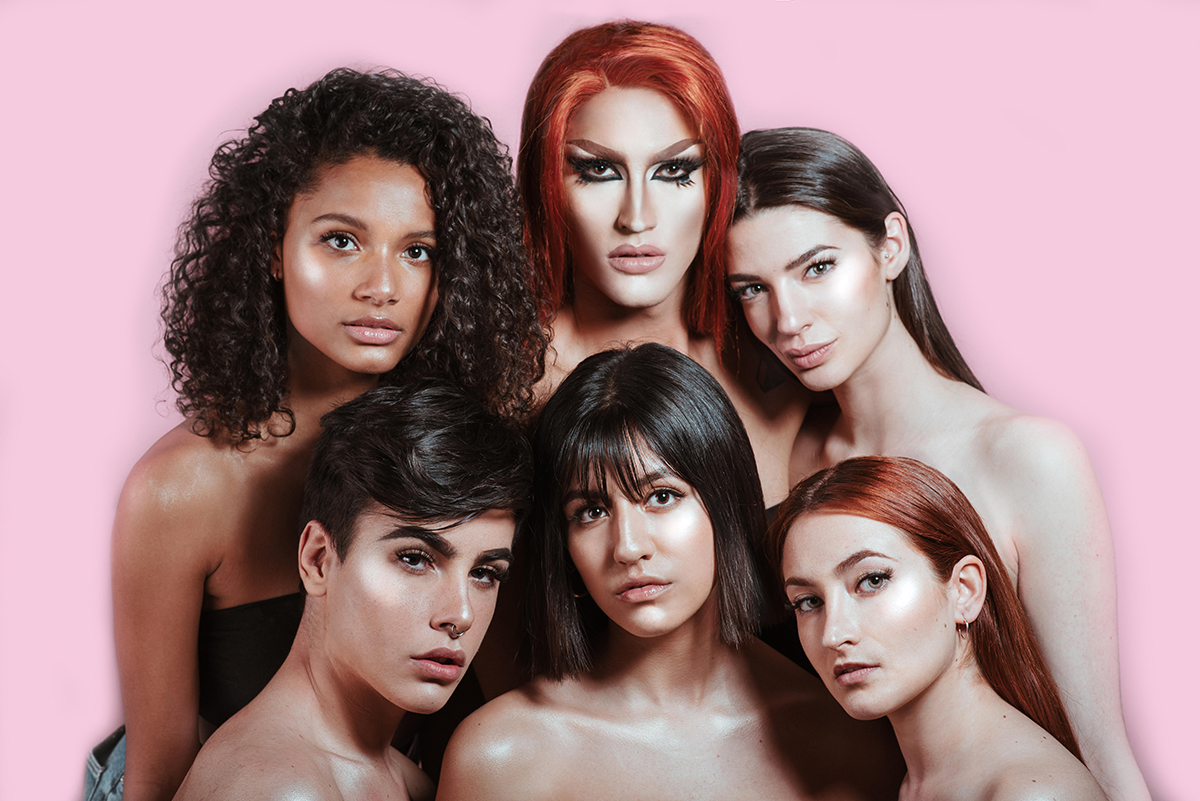 maquillaje hombres y mujeres krash