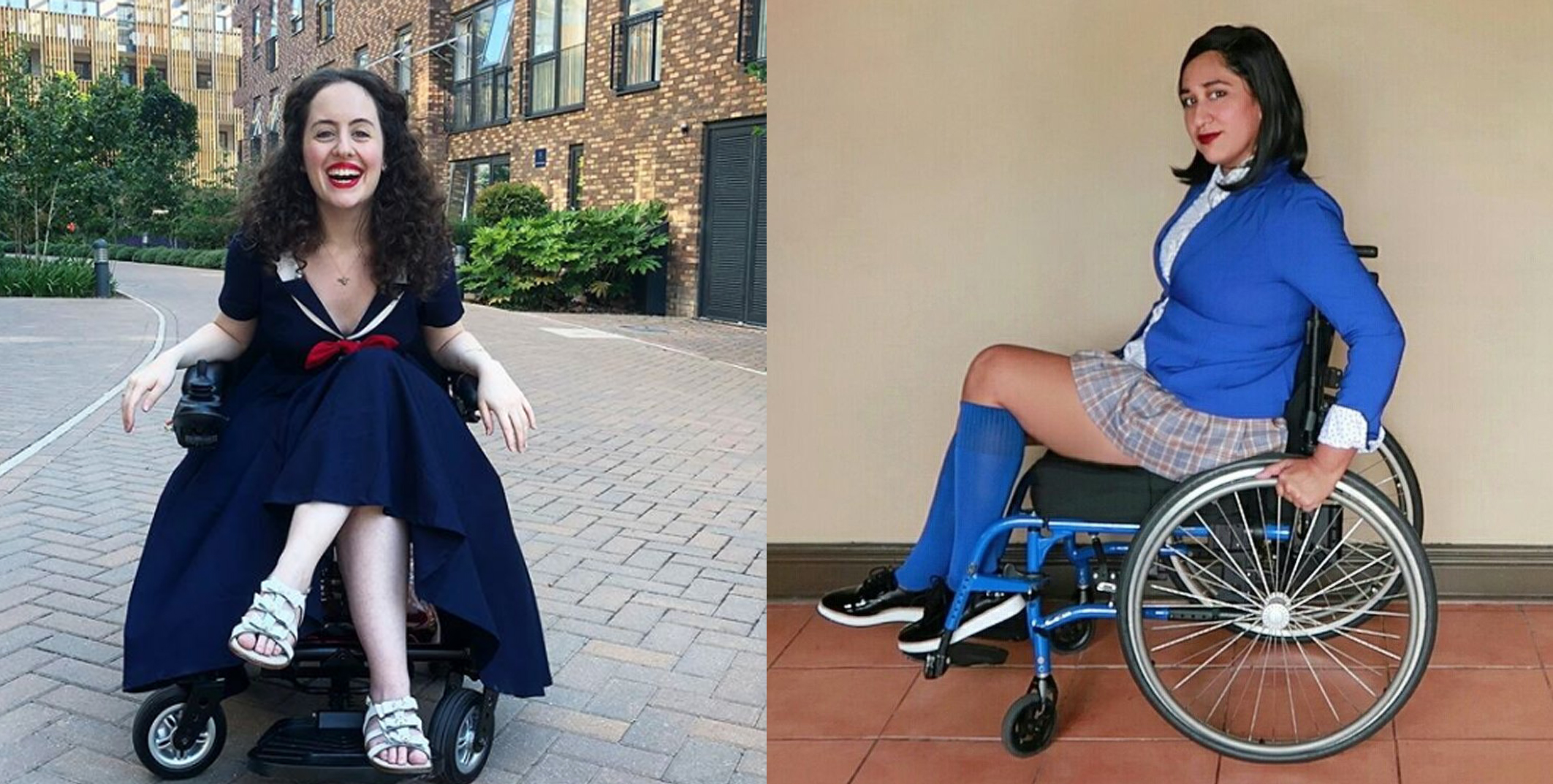 tias buenas en silla de ruedas