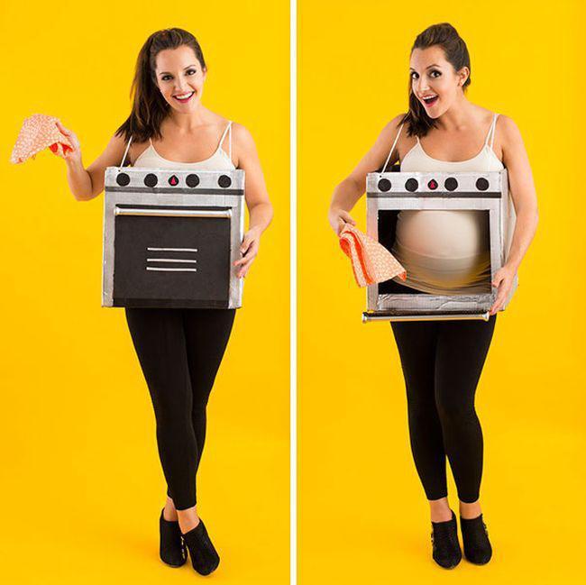 Embarazadas disfrazadas para Halloween