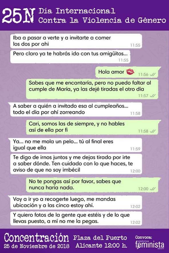 Brutal campaña contra el machismo