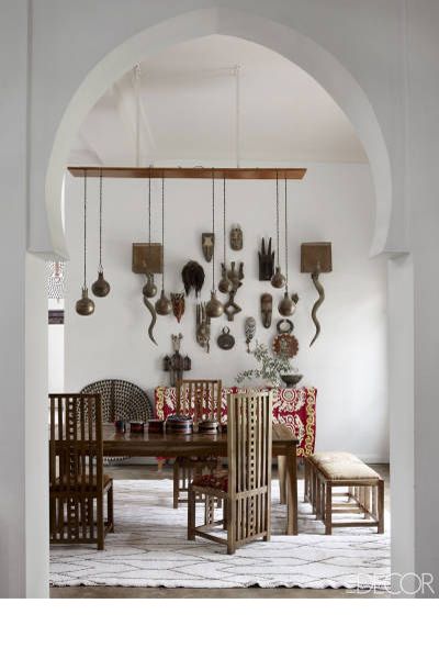 decoración africana: lifestyle tribal