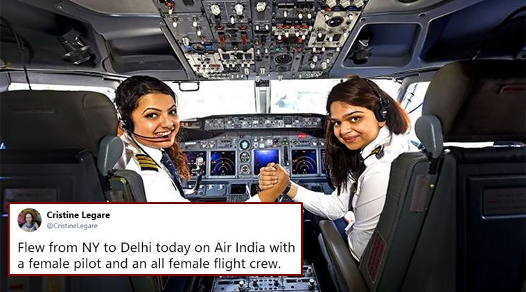 Pasajeros rechazan volar con una tripulación femenina